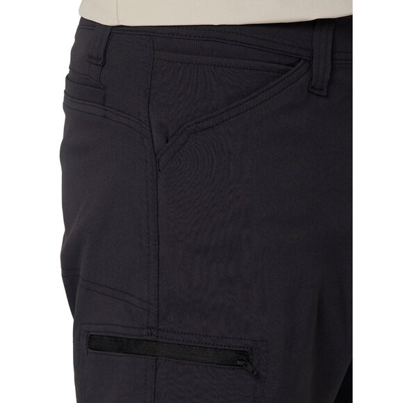 Wrangler Performance Zip Cargo Short Relaxed Fit UPF 50+ Mens Size 48 Black - Picture 8 of 13